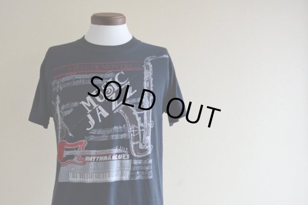 画像5: 1980s MONTREAL MUSIC JAZZ Tシャツ　 実寸M 