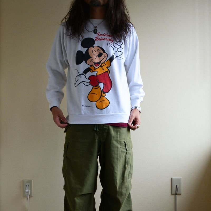 画像1: 1980s Champion MICKEY MOUSE スウェット 表記XL