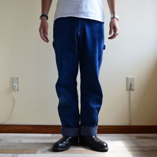 詳細画像1: 1990s Dickies デニムペインターパンツ　 表記W34 L32 