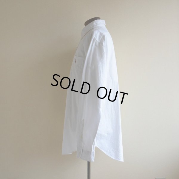 画像4: RalphLauren オックスフォードBDシャツ　 ポケット付き　 表記L 