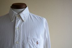 画像6: RalphLauren オックスフォードBDシャツ　 ポケット付き　 表記L  (6)