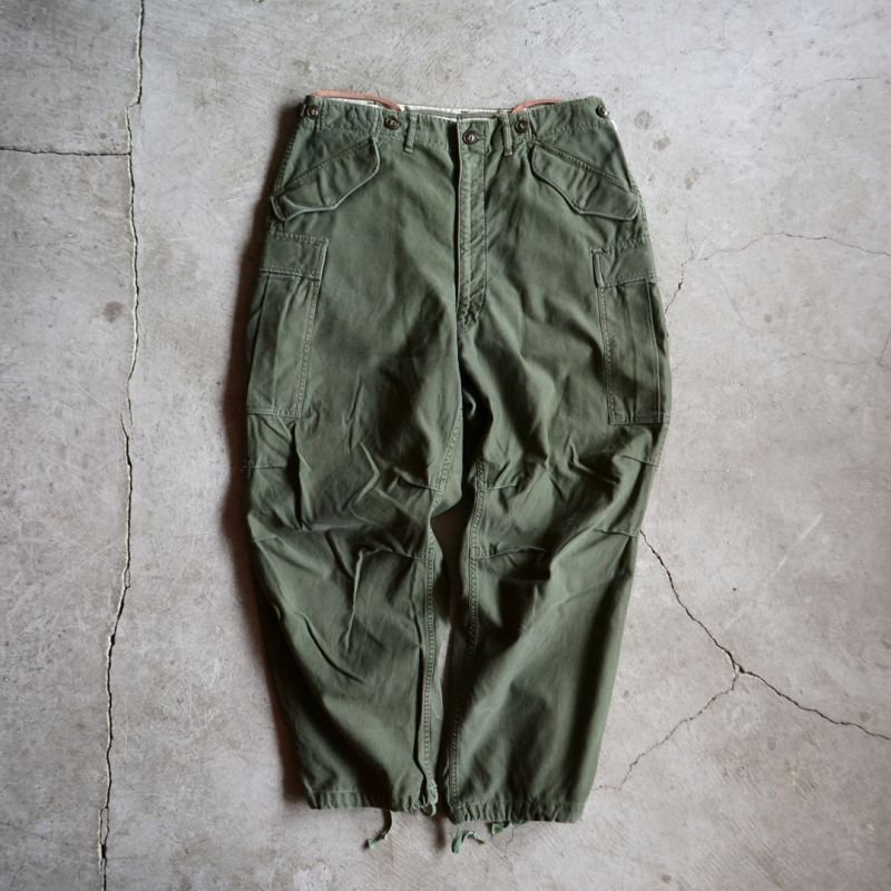 1950s M-51フィールドパンツ 表記MEDIUM-REGULAR - 古着屋HamburgCafe