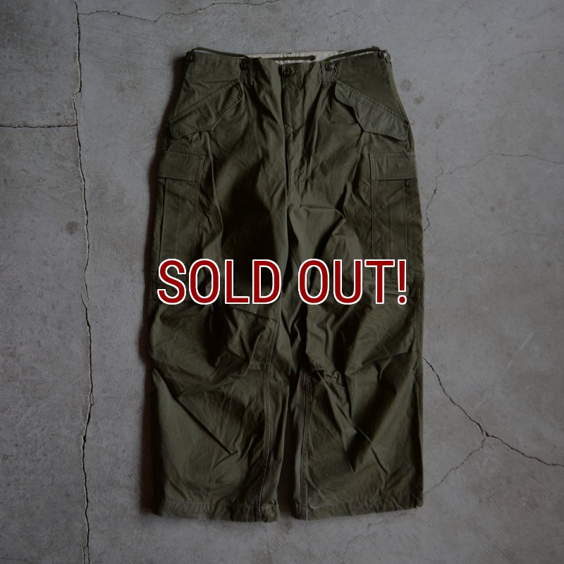 パンツ 50s m51 medium short 1950s M-51フィールドパンツ 表記MEDIUM-SHORT - 古着屋HamburgCafe