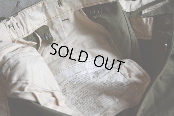 画像5: 1950s M-51フィールドパンツ  表記MEDIUM-SHORT