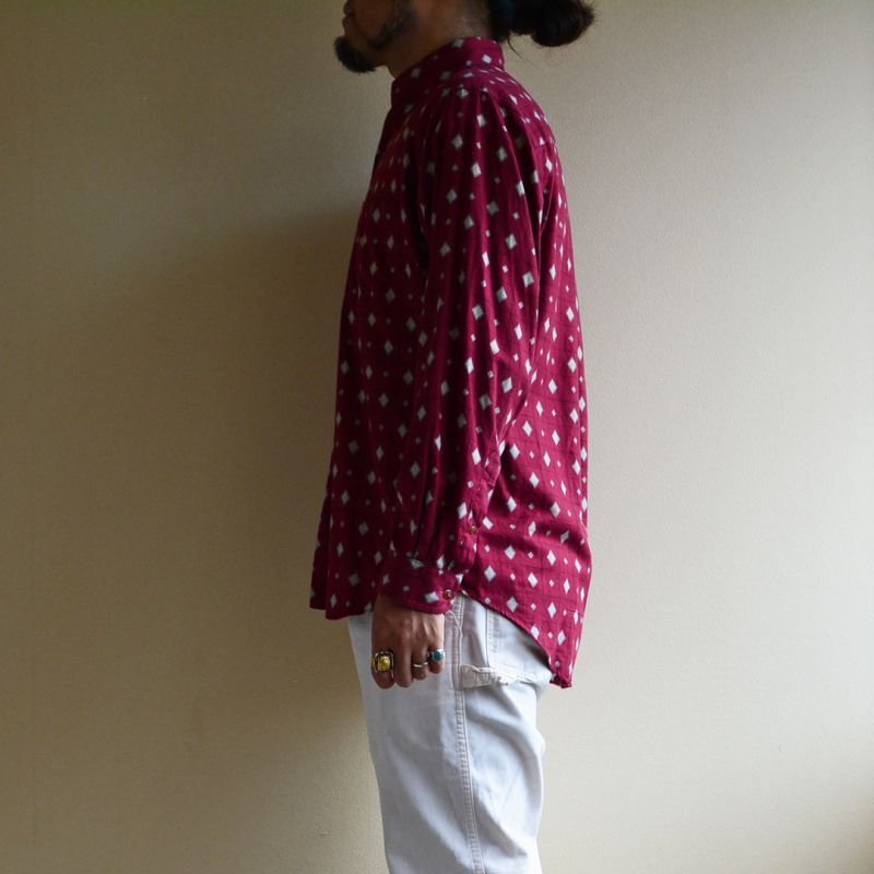 画像2: 1990s SEARS ROEBUCK 総柄BDシャツ 表記M