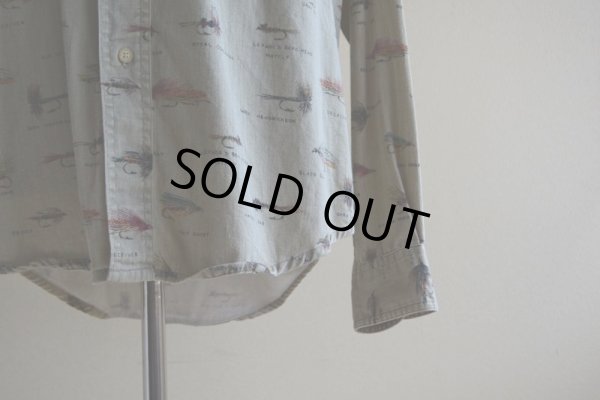 画像8: 1990s ORVIS フライ柄シャツ  表記M