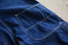 画像13: 1950s SANFORIZED デニムオーバーオール　 実寸W37  (13)