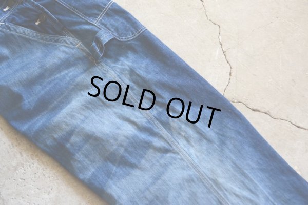 画像17: 1950s SANFORIZED デニムオーバーオール  実寸W37