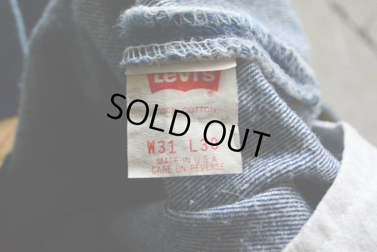 画像10: 1990s Levi's 501　 表記W31 L30  (10)