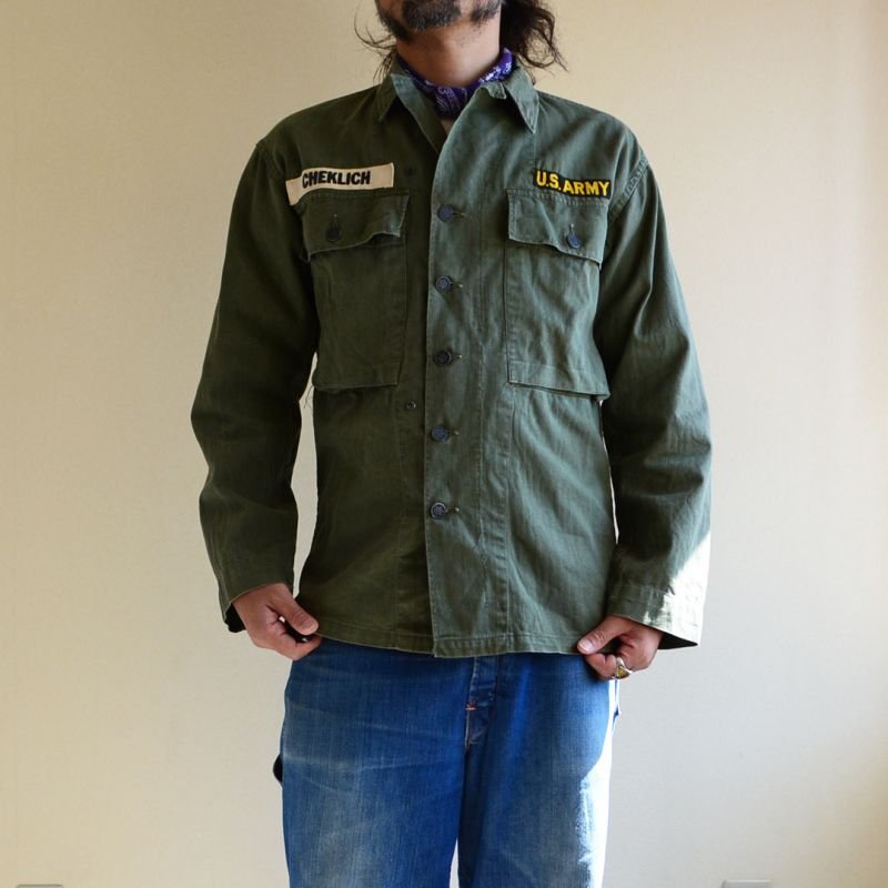 画像1: 1940s US.ARMY M-43HBTジャケット　 表記38R 