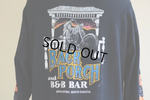 画像12: 1990s BACK PORCH AND B&B BAR L/S Tシャツ　 両袖・バックプリンあり　 表記M 