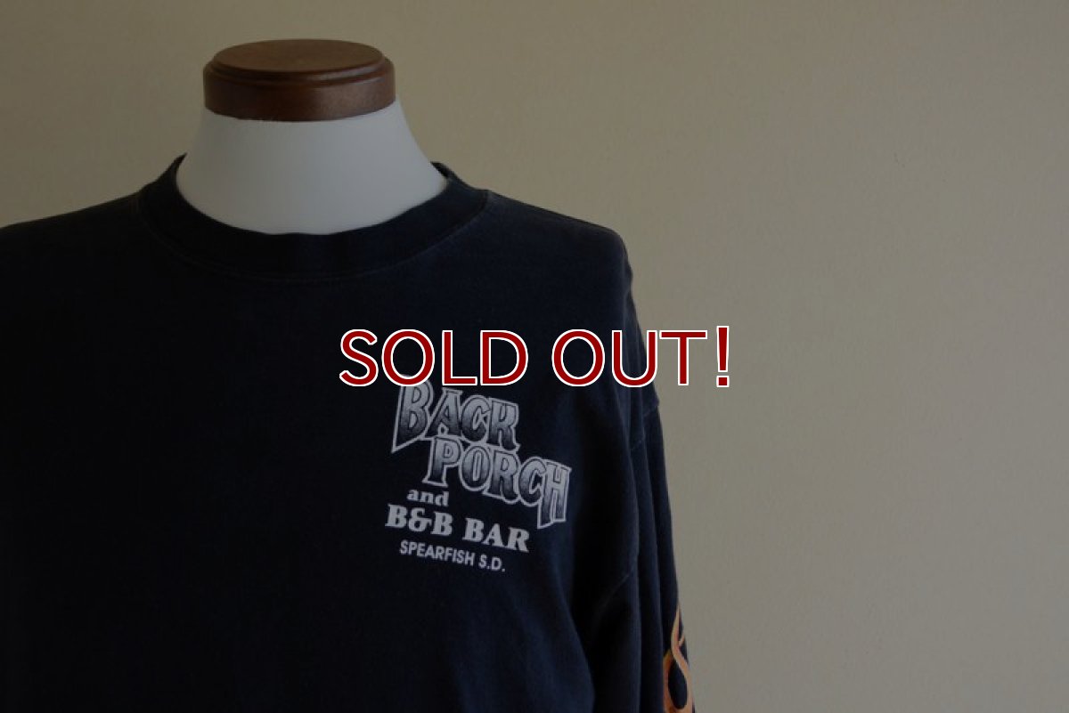 画像6: 1990s BACK PORCH AND B&B BAR L/S Tシャツ　 両袖・バックプリンあり　 表記M  (6)