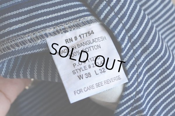 画像14: 1990s KEY Imperial ヒッコリーオーバーオール　 表記w38 