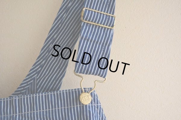 画像7: 1990s KEY Imperial ヒッコリーオーバーオール　 表記w38 