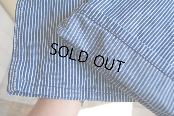 画像10: 1990s KEY Imperial ヒッコリーオーバーオール　 表記w38 