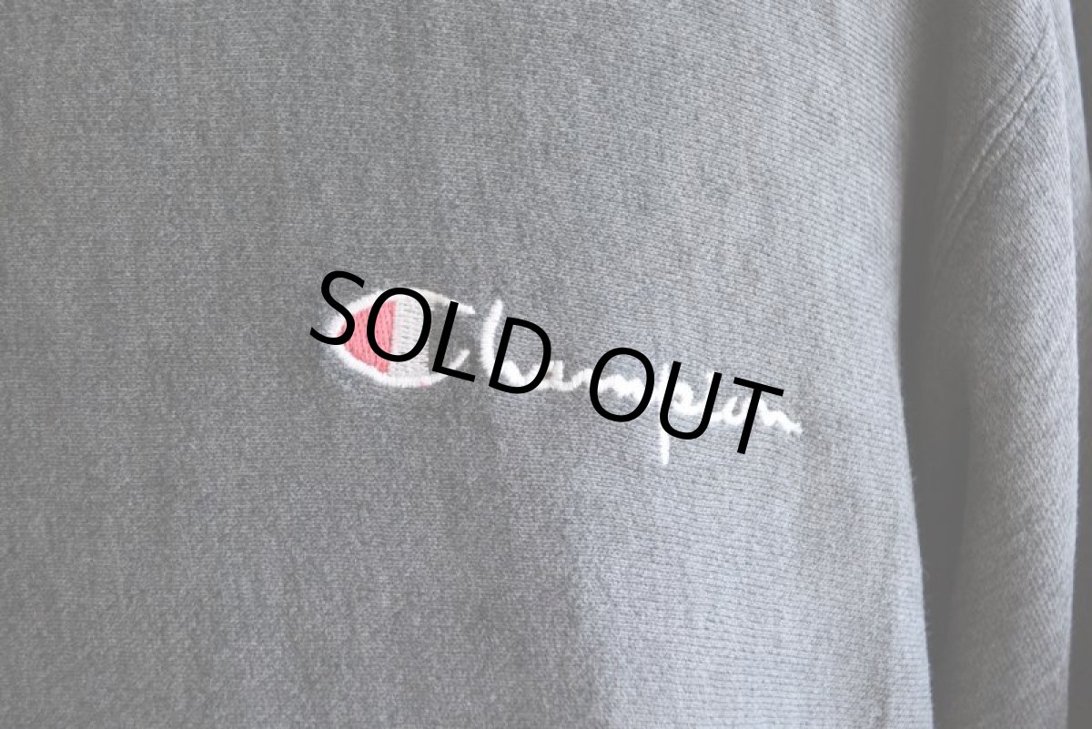 画像9: 1990s Champion リバースウィーブスウェット　 BLACK　 表記L  (9)