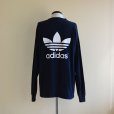 画像3: 1990s adidas トレフォイル L/S Tシャツ　 両面プリント　 表記L 