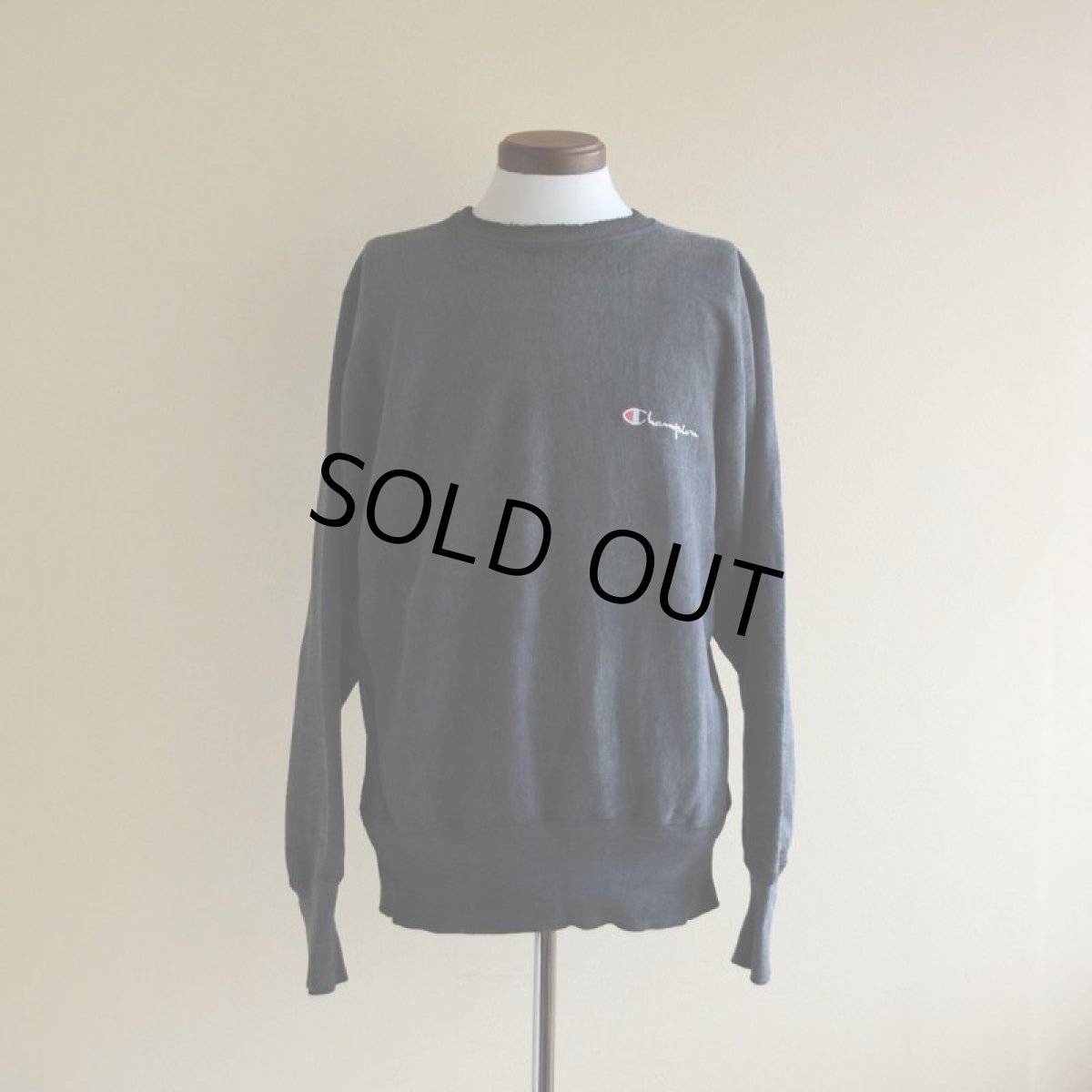 画像1: 1990s Champion リバースウィーブスウェット　 BLACK　 表記L  (1)