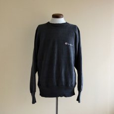 画像1: 1990s Champion リバースウィーブスウェット　 BLACK　 表記L  (1)