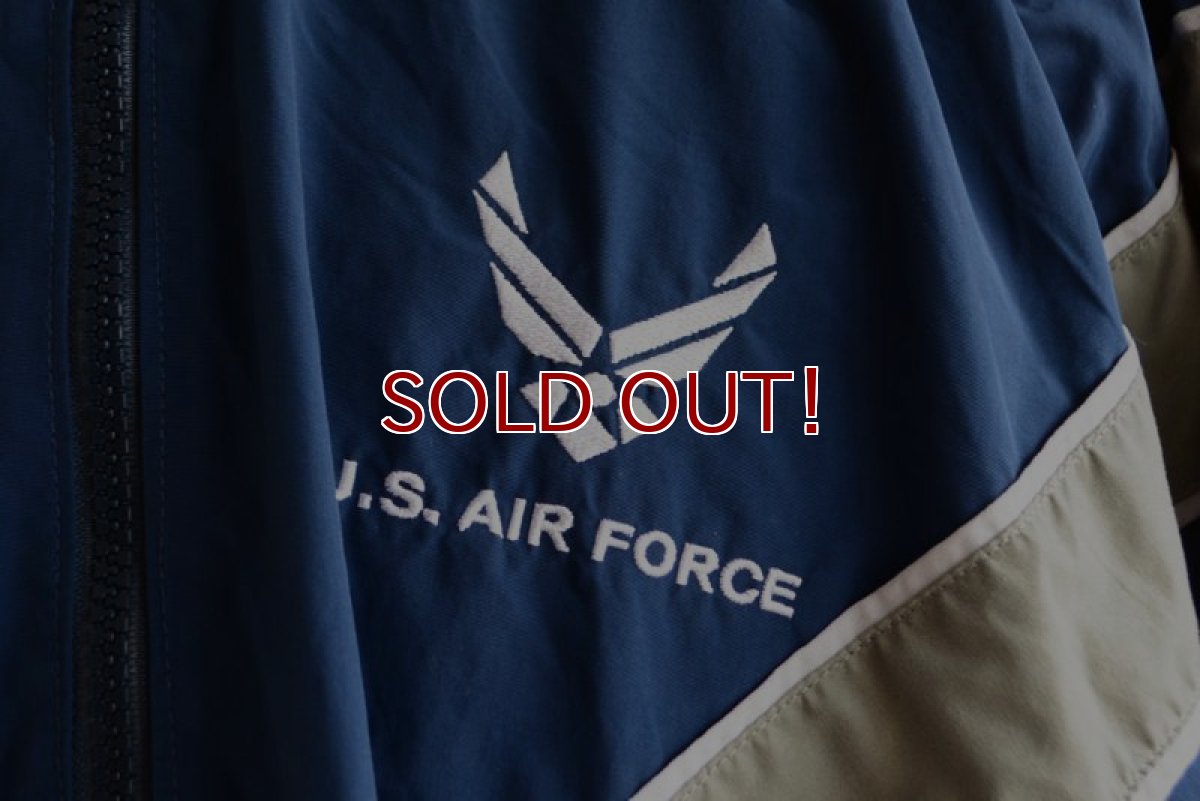 画像7: 2000s US.AIR FORCE PTU ナイロントレーニングジャケット　 表記LARGE-REGULAR  (7)