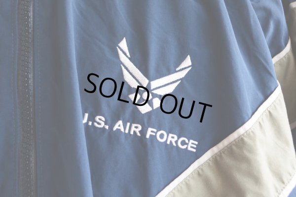 画像7: 2000s US.AIR FORCE PTU ナイロントレーニングジャケット  表記LARGE-REGULAR