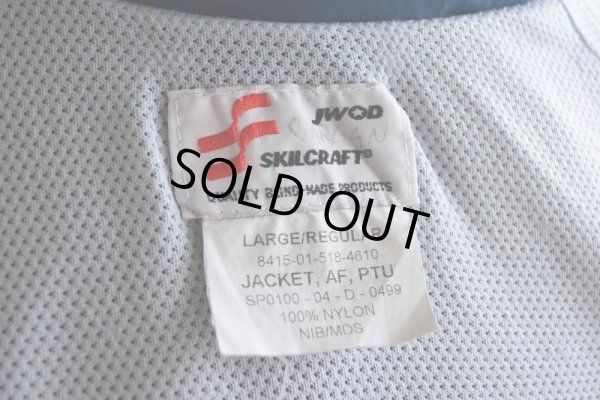 画像18: 2000s US.AIR FORCE PTU ナイロントレーニングジャケット  表記LARGE-REGULAR