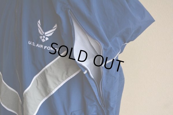 画像12: 2000s US.AIR FORCE PTU ナイロントレーニングジャケット  表記LARGE-REGULAR