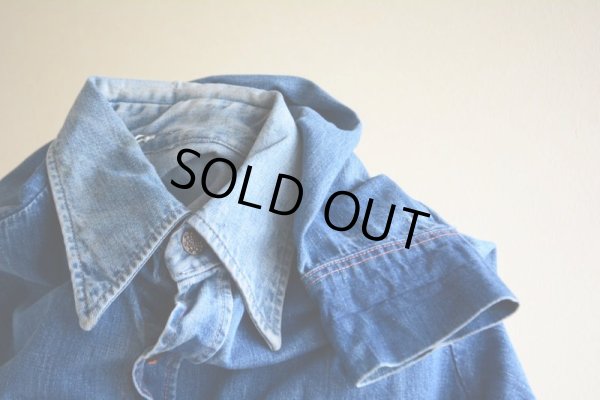 画像20: 1970s  デニムジャケット  実寸ML