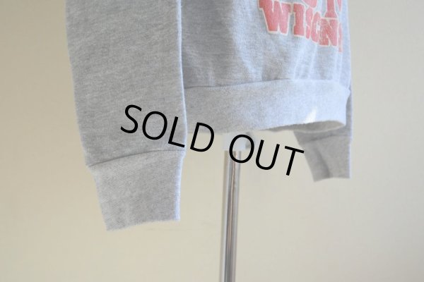 画像10: 1980s WISCONSIN カレッジスウェット　 表記L 