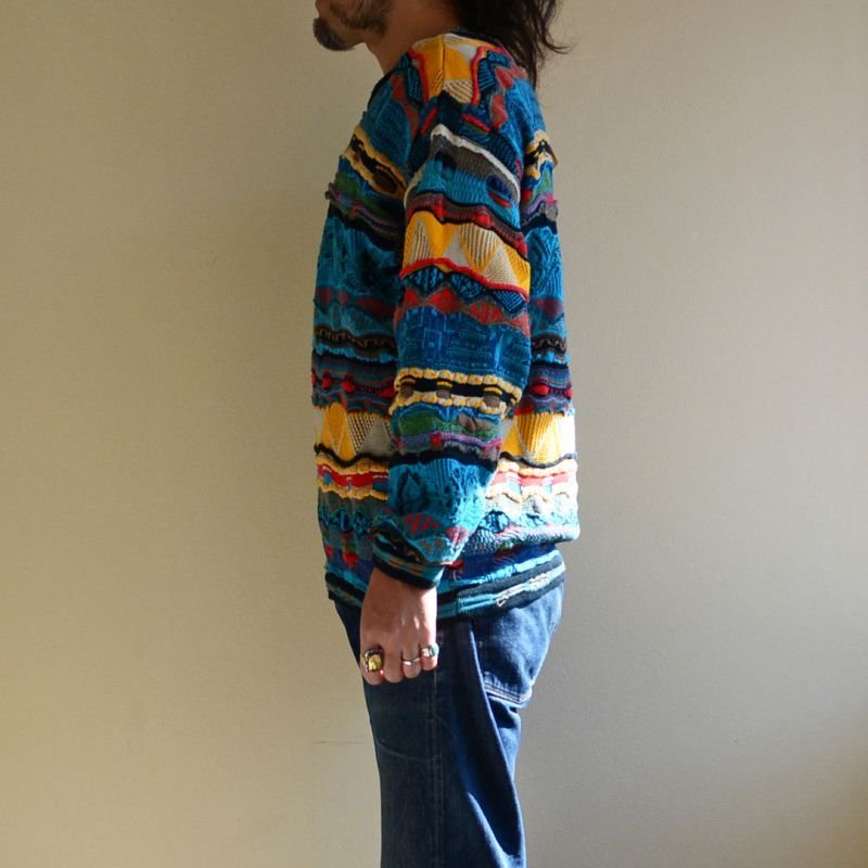 画像2: 1990s COOGI コットンニットセーター 表記L