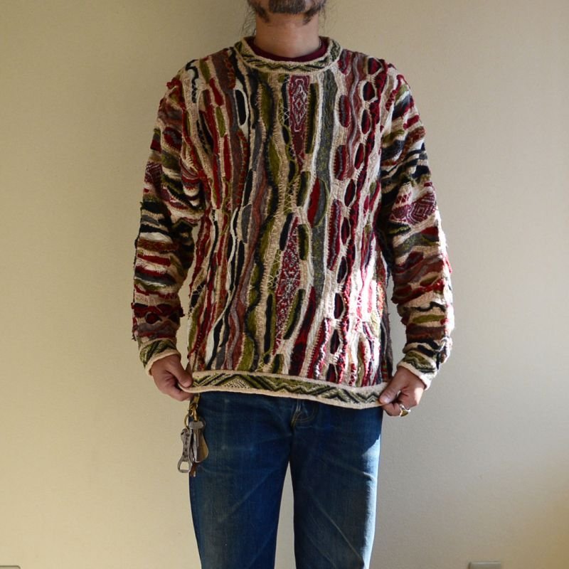 画像1: 1990s COOGI コットンニットセーター　 表記L 