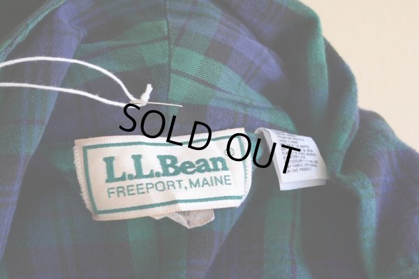 画像12: 1980s L.L.Bean フランネルガウン  表記L