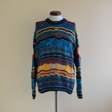 画像1: 1990s COOGI コットンニットセーター　 表記L  (1)