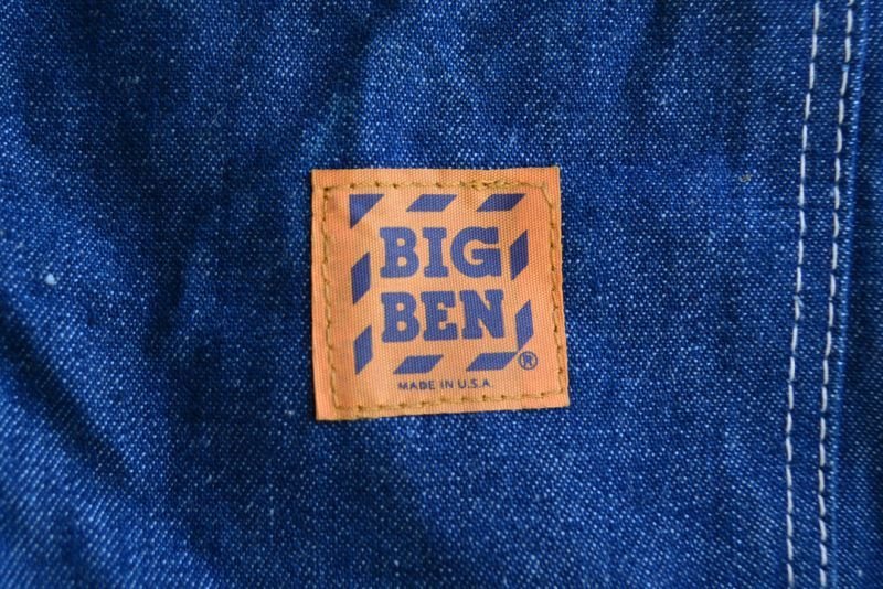 1980s BIGBEN デニムカバーオール 表記40 - 古着屋HamburgCafe
