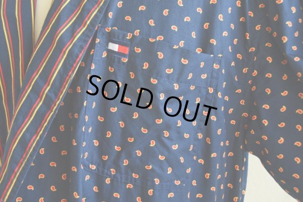 画像6: 1990s TOMMY HILFIGER コットンガウン　 表記S/M 