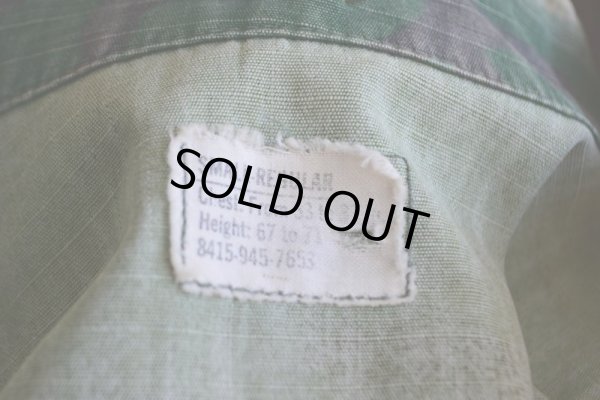 画像17: 1960s USMC ERDLカモ ジャングルファティーグジャケット/4th Type　 表記SMALL-REGULAR 