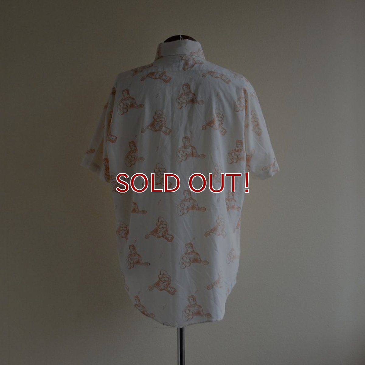画像3: 1970s  ELVIS 総柄シャツ　 /FRUIT OF THE LOOM　 表記L  (3)