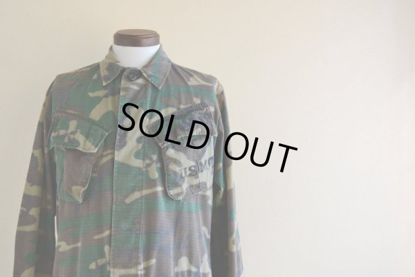 画像5: 1960s USMC ERDLカモ ジャングルファティーグジャケット/4th Type　 表記SMALL-REGULAR 