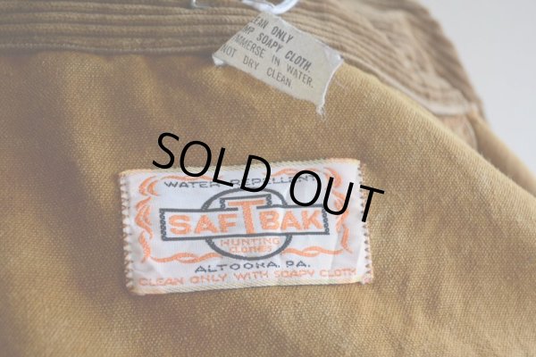 画像18: 1970s  SAFTBAK ダックハンティングジャケット　 実寸M 