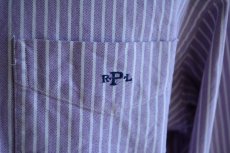 画像8: RalphLauren オックスフォードBDシャツ　 ポケット付き　 表記M  (8)