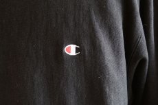 画像8: 1990s Champion リバースウィーブスウェット　 目付きBLACK　 表記XL  (8)