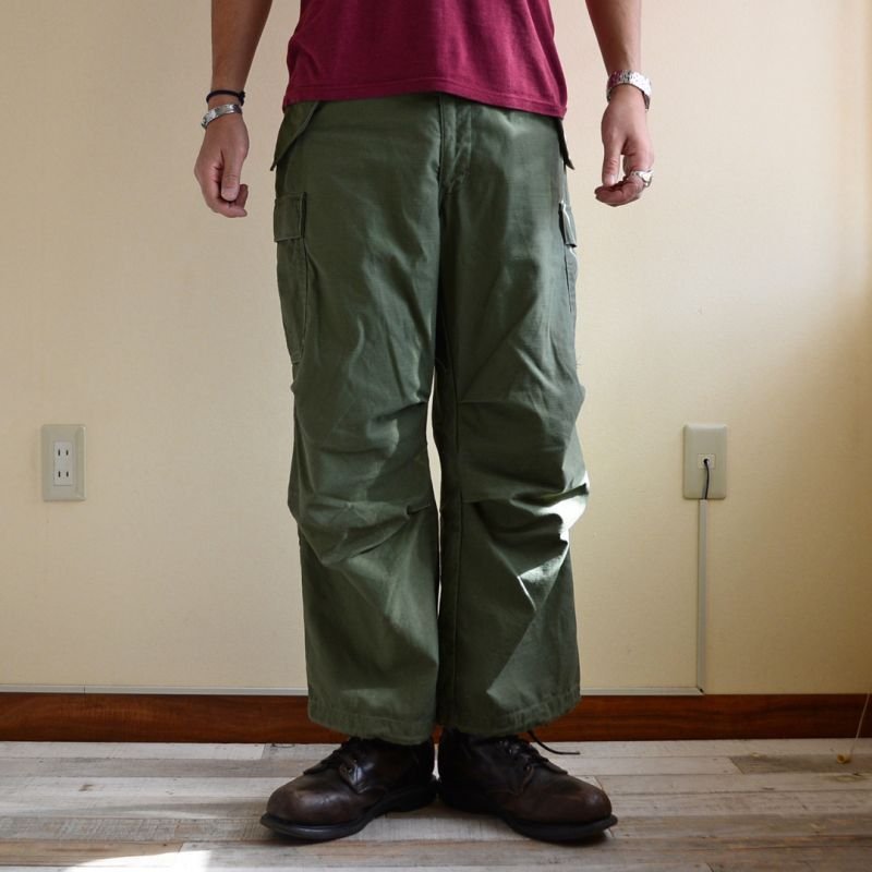 画像1: 1970s M-65フィールドパンツ 表記MEDIUM-SHORT