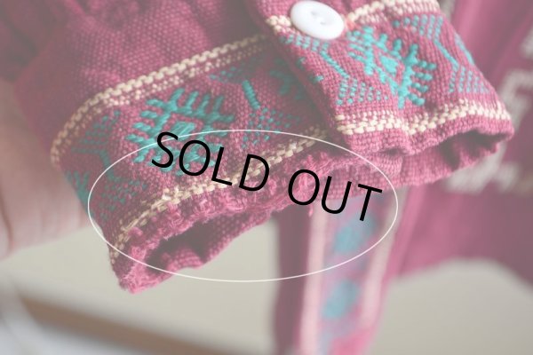 画像12: 1970s グアテマラシャツ　 実寸ML 