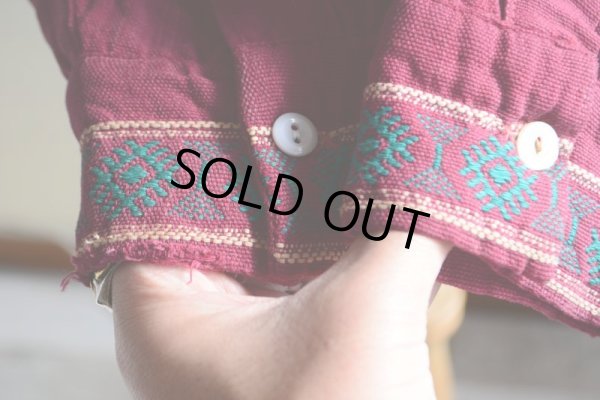 画像11: 1970s グアテマラシャツ　 実寸ML 