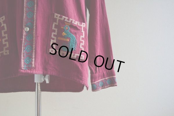 画像8: 1970s グアテマラシャツ　 実寸ML 