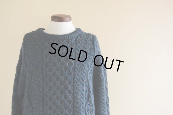 画像5: IRISH HOMECRAFT フィッシャーマンセーター　 MADE IN IRELAND　 表記M 