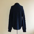 画像3: SHADES OF ARAN ショールカラーフィッシャーマンセーター　 MADE IN IRELAND　 表記L 