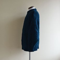 画像4: CALLAN フィッシャーマンセーター　 MADE IN IRELAND　 表記L  (4)