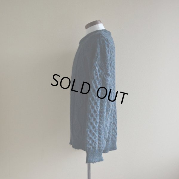 画像4: IRISH HOMECRAFT フィッシャーマンセーター　 MADE IN IRELAND　 表記M 