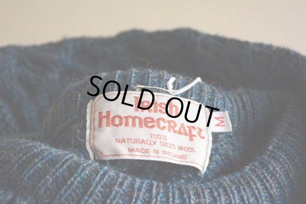 画像12: IRISH HOMECRAFT フィッシャーマンセーター　 MADE IN IRELAND　 表記M 